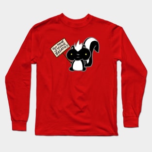 Angry Skunk Long Sleeve T-Shirt